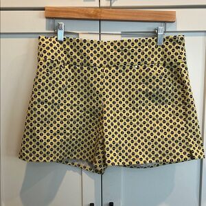 INC International Concepts Yellow and Black Shorts 8